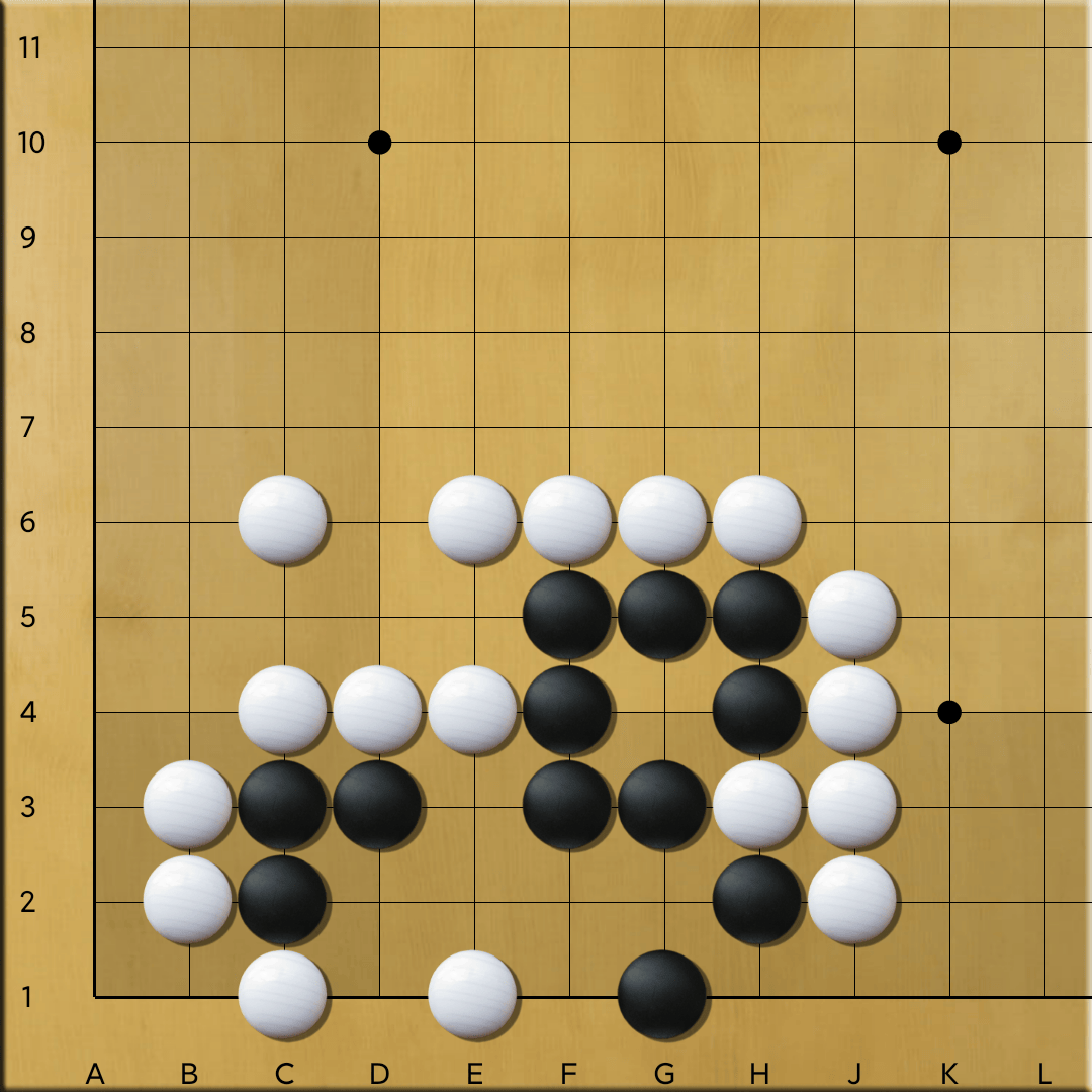 死活542黑先围棋死活题4月15日