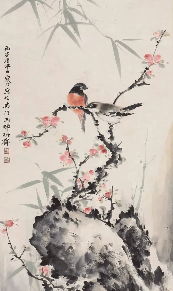 这40幅花鸟画,简直美出天际!