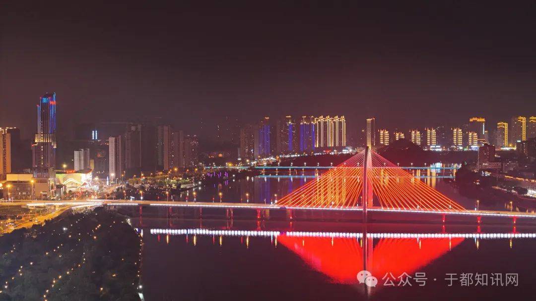 【映像于都】 于都河畔夜景(一)