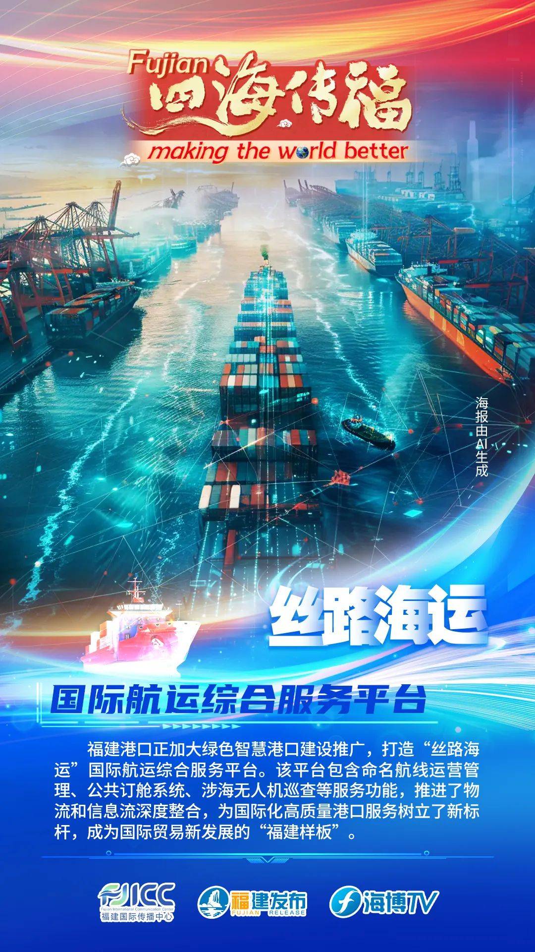 四海传福丨"丝路海运":国际贸易新发展的"福建样板"_港口_建设新_服务