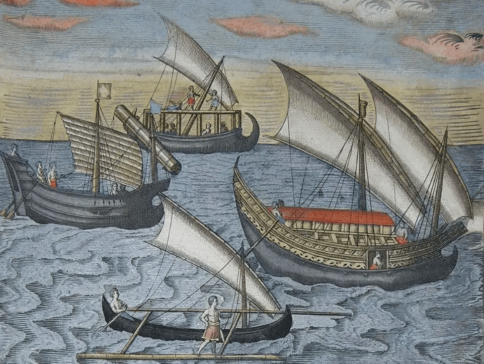 南海巨舰震惊西方的爪哇迪昂帆船