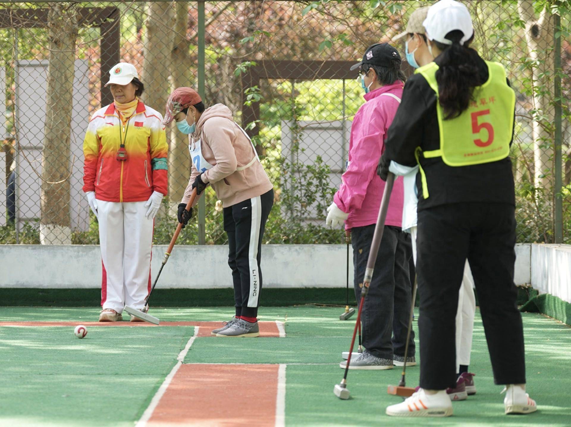 19支队伍参与,北京市“巾帼杯”门球邀请赛开赛_运动_丰台区_郭庄子