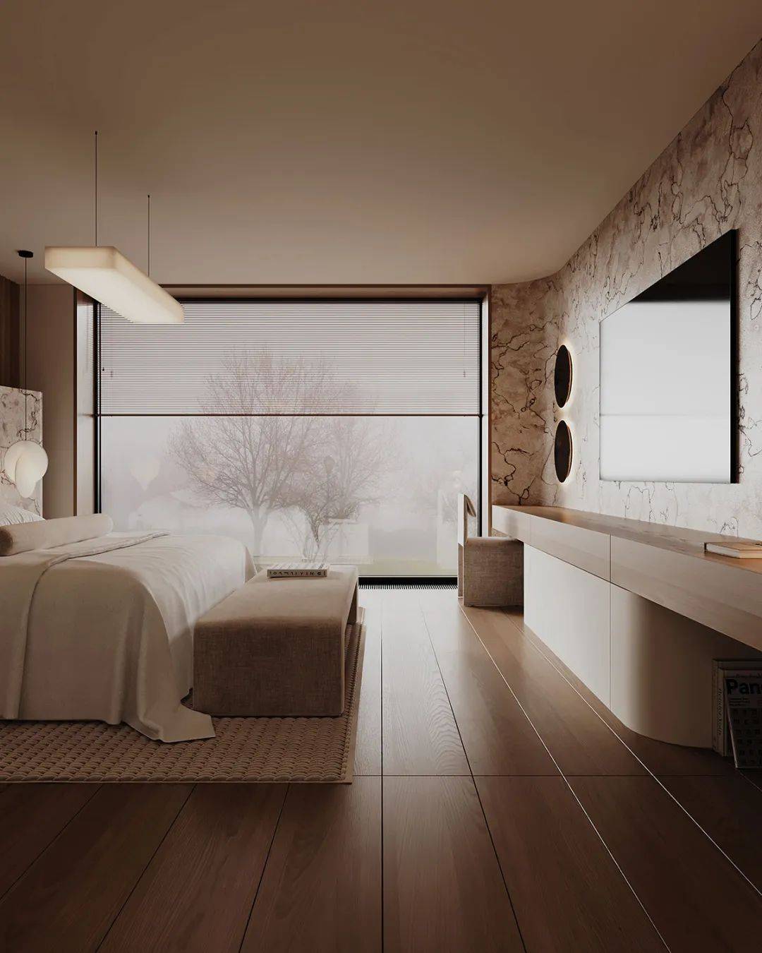 3个极简的室内设计低物欲的治愈之家