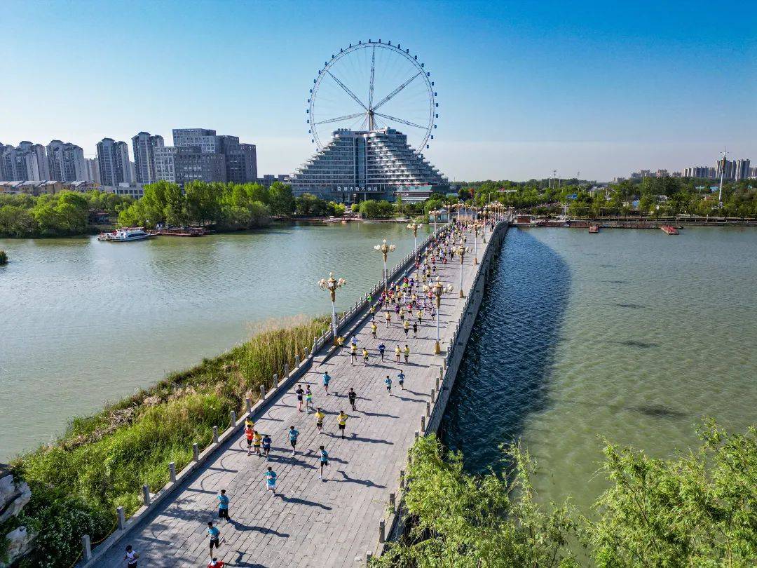绝美赛道,每一步都是风景丨2024聊城市环东昌湖半程马拉松赛