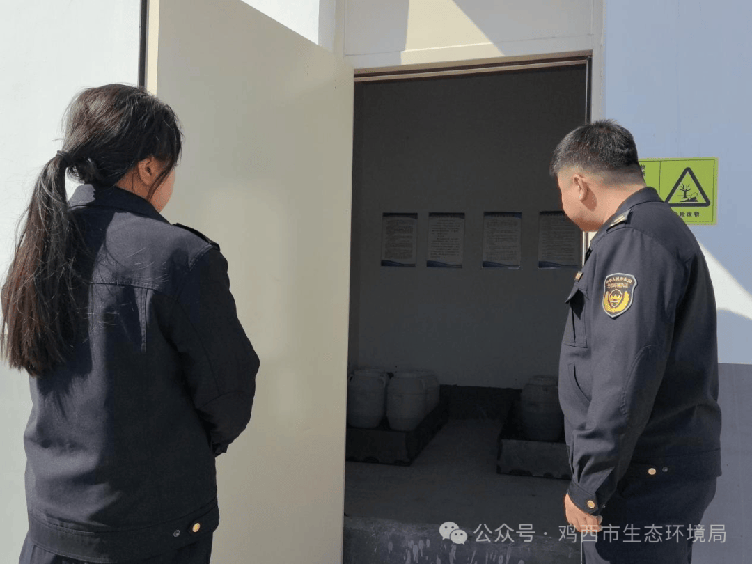 鸡西市密山生态环境局开展流域汛期水环境监管执法工作
