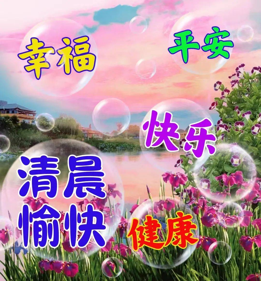 今日最新早上好图片大全唯愿您时时安好天天幸福
