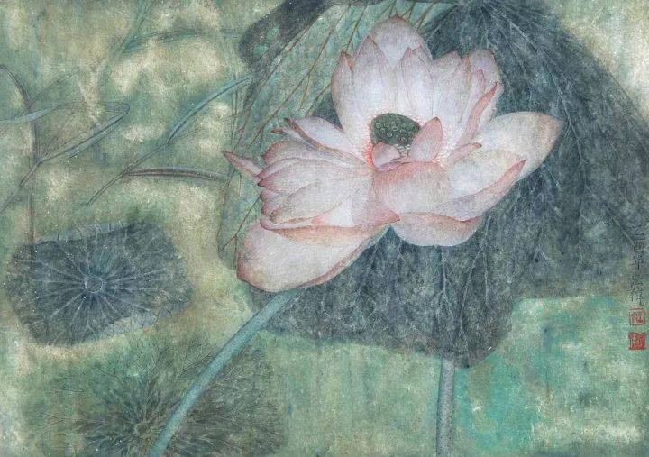 【艺术世界】江宏伟:一种朦胧的"陈旧"感,一种特殊的韵味_洗染_画面