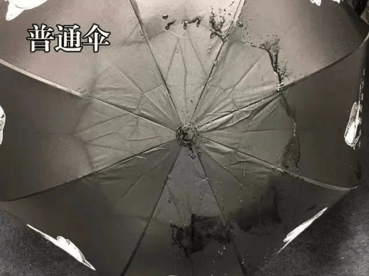 雨伞旋转甩出水方向图图片