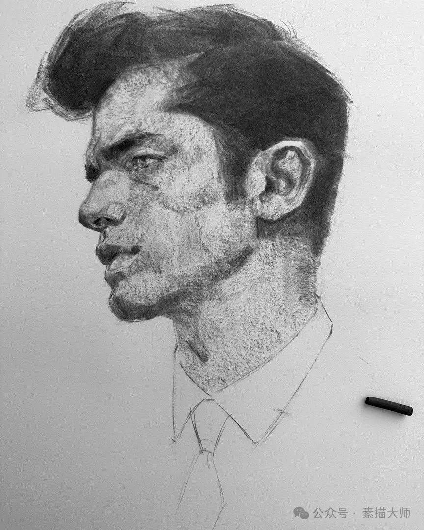 阿凡达肖像素描