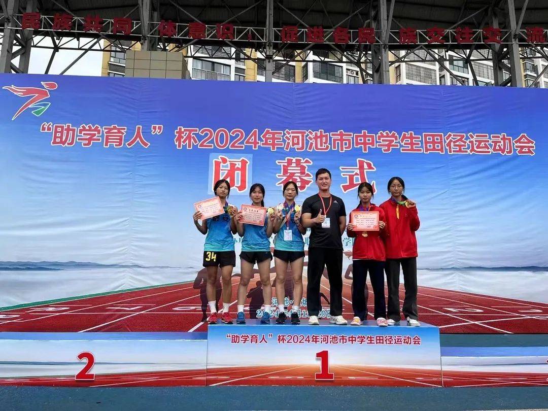 都安瑶中运动健儿参加2024年河池市中学生田径运动会斩获佳绩!