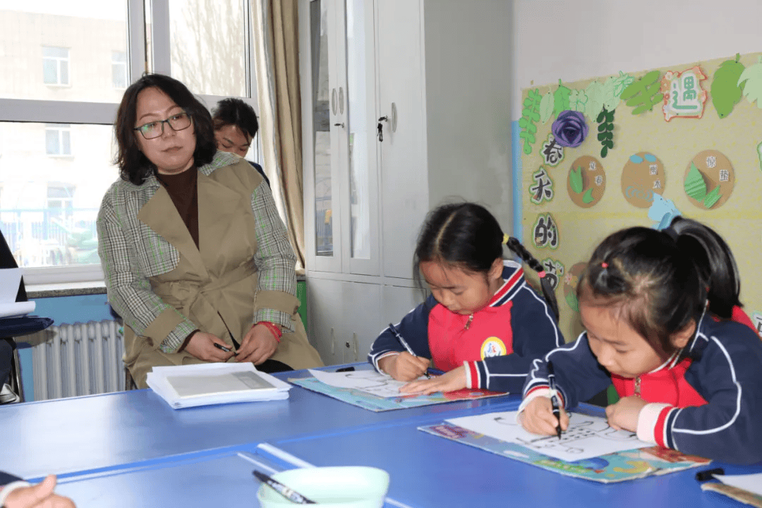 谷雨春光晓 监测促提升——元宝山区迎接赤峰市"组团式"帮扶幼小衔接