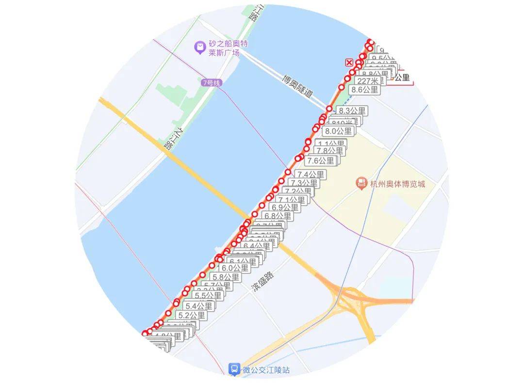 99浙江省杭州市萧山区观澜路1号波姐私藏杭州跑步线路西溪湿地景区
