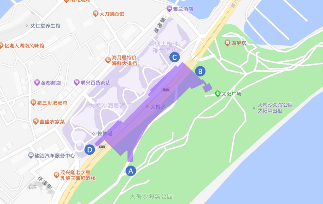 泉州滨海大酒店地图图片