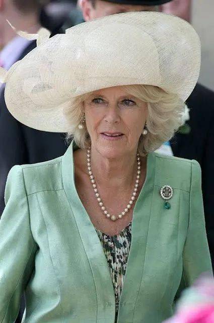 威廉成为了名正言顺的威尔士亲王,这枚胸针很快就传到了凯特手中,凯特