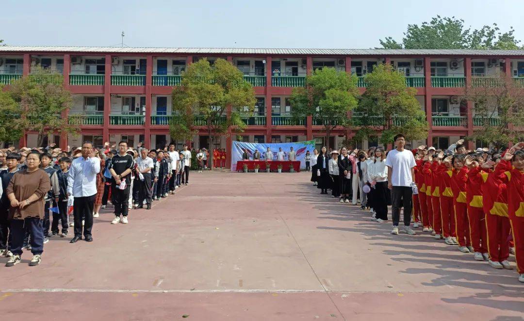 活力校园 运动无界|| 濮阳中原外国语学校2024春季校园运动会开幕式