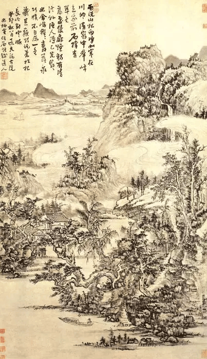 髡残山水画中的遗民情怀