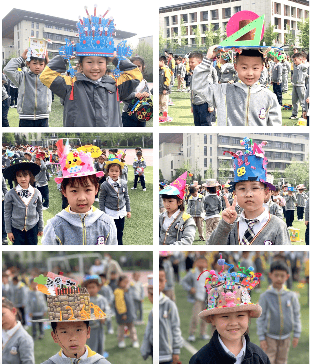 趣味赛一到六年级的同学们都举行了年级趣味赛,智拼七巧板,百变魔尺