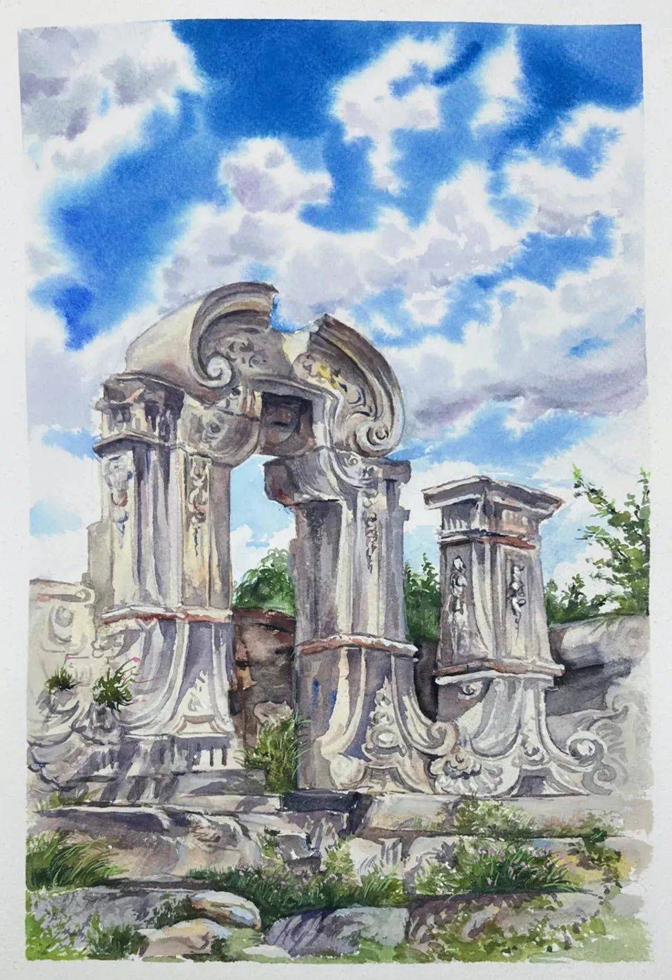 活动招募丨2024圆明园写生季与摄影季——绘写春季圆明_绘画_进行