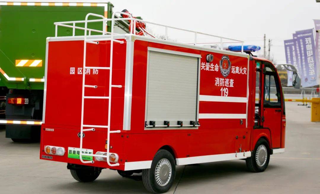守护城市的"火焰战士"—跃迪应急消防车