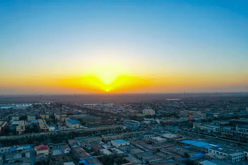 4月的闽宁镇,处处都是欣欣向荣的崭新气象