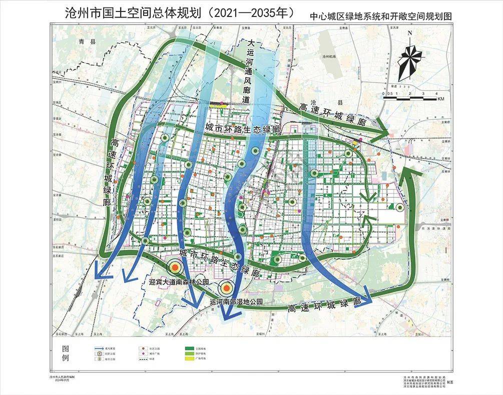 沧州城市规划公开稿发布!看看你家附近未来是啥样的?