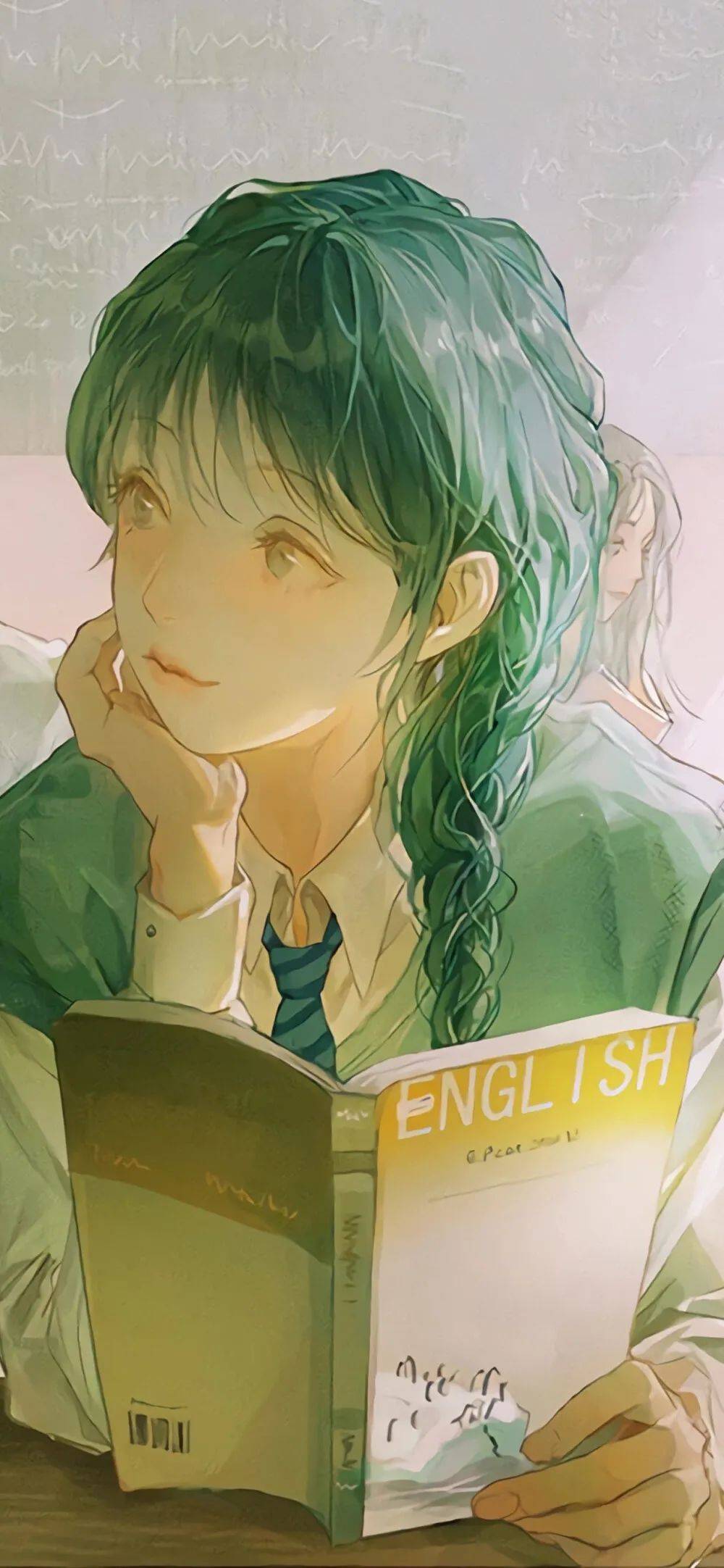 窗边霞色溢,书角晚风飘.