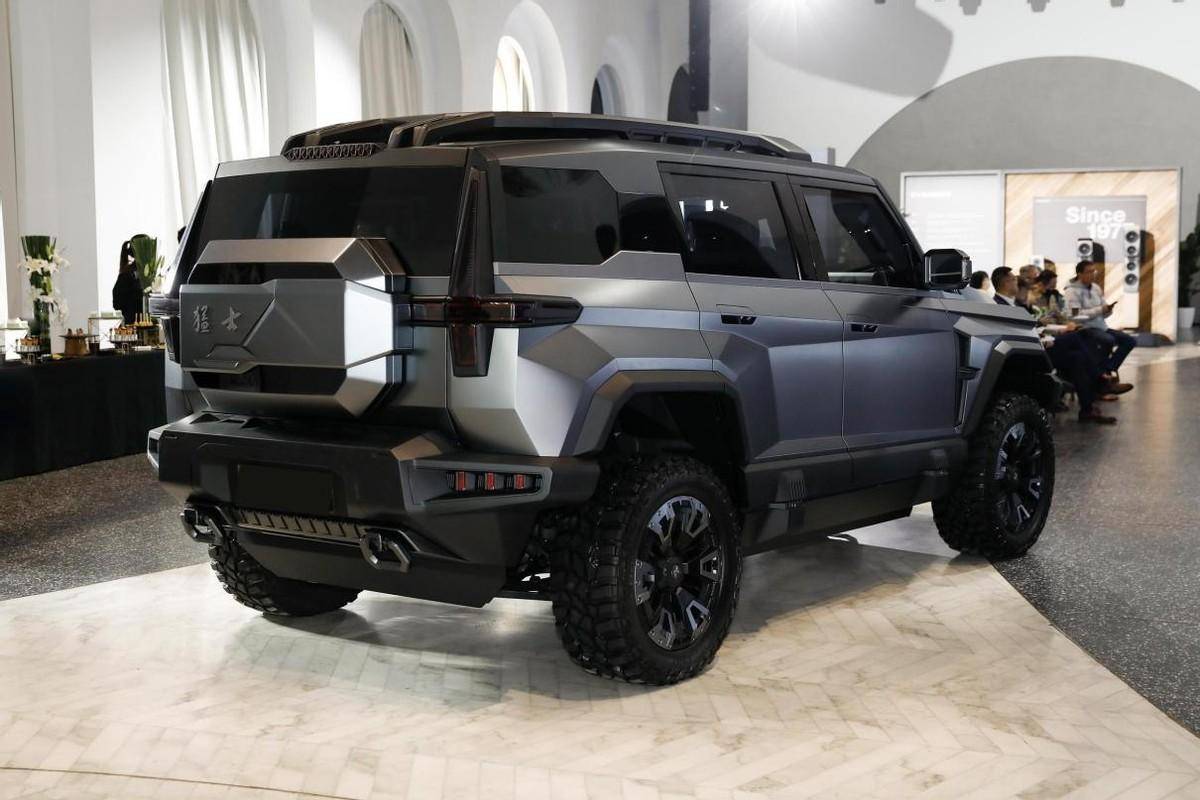 真正的豪华越野?配3把锁 6屏联动,造型霸气,全新猛士917将来袭