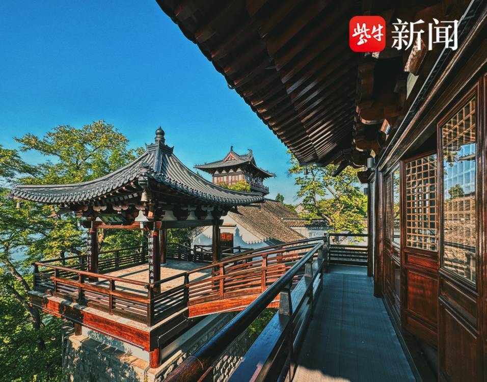古城名楼换"新妆"过"五一",镇江北固山多景楼将以全新面貌迎客
