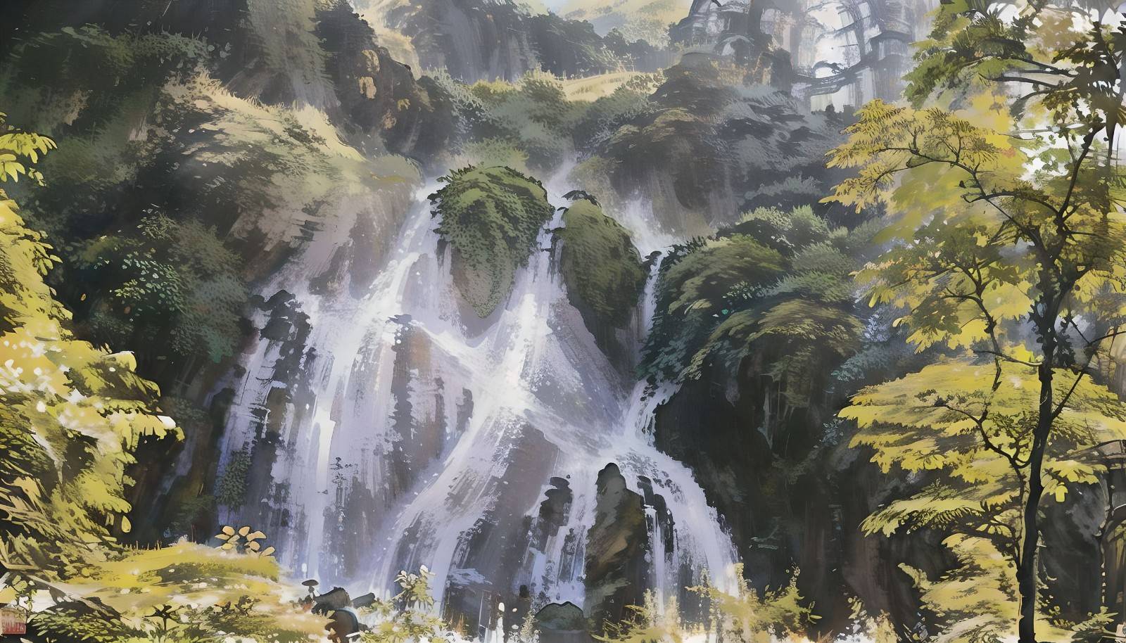 【美图看贵州61瀑布篇】飞流急瀑,大有不同!_大自然_水声_水潭