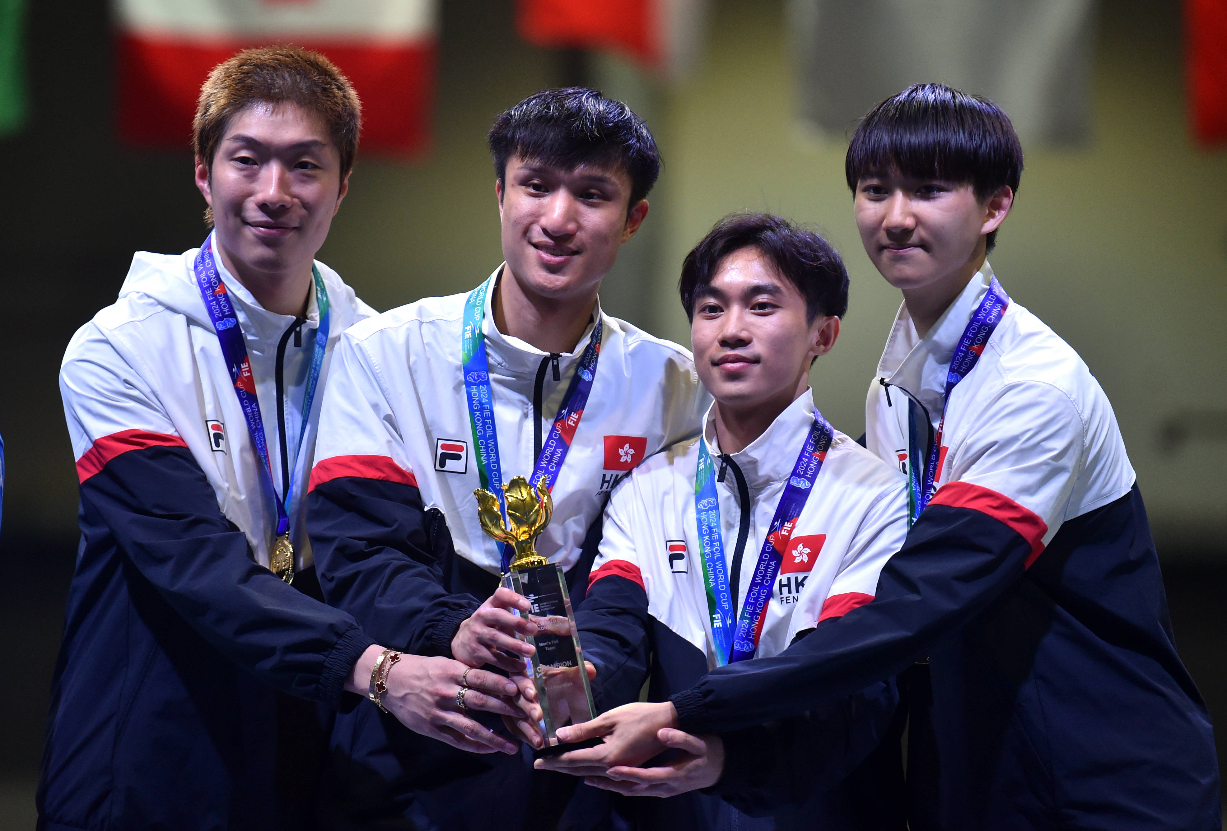花剑世界杯香港站 中国香港队夺得男团冠军 第1张