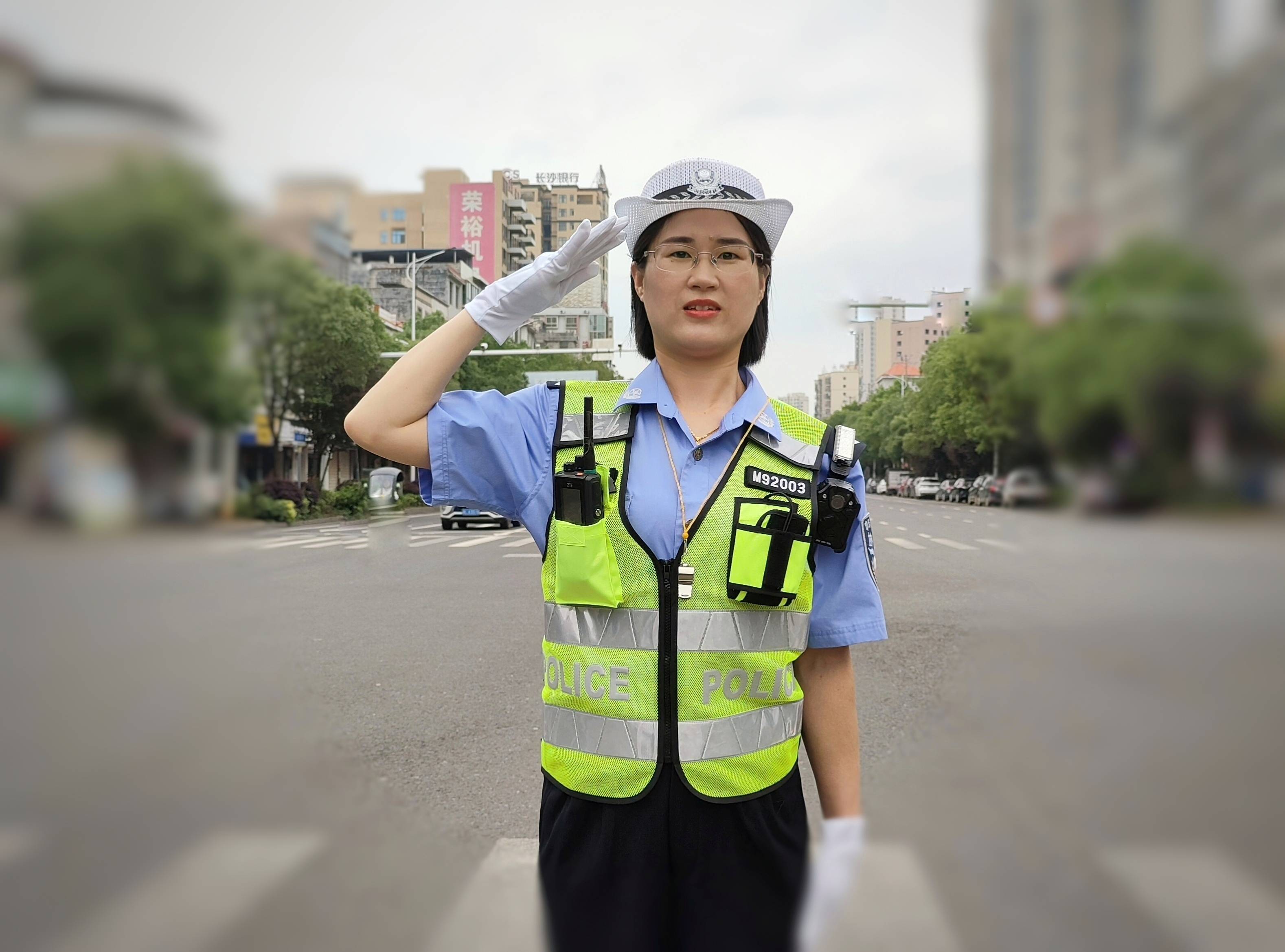 现为新田县公安局交通管理大队辅警,2019年8月从事辅警工作,2021年