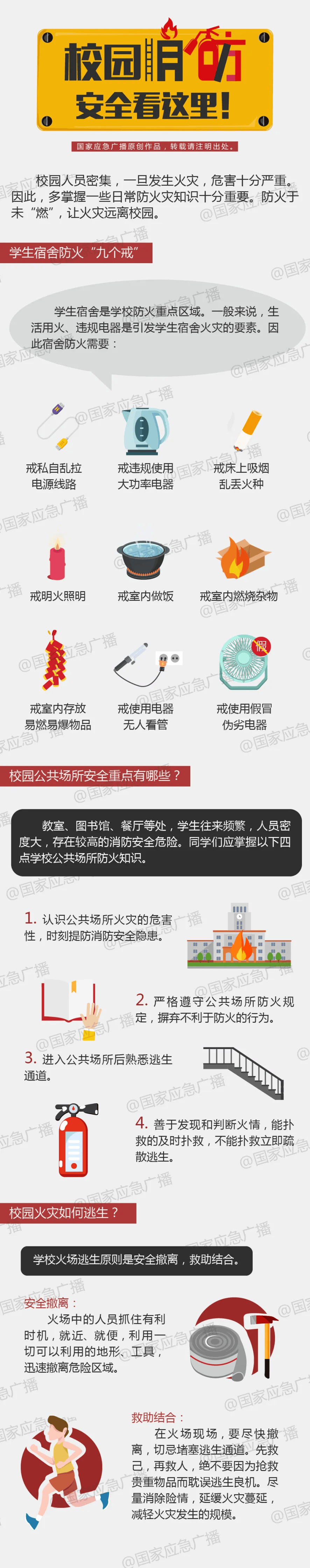 17个校园火灾现场告诉你，孩子安全大于天！