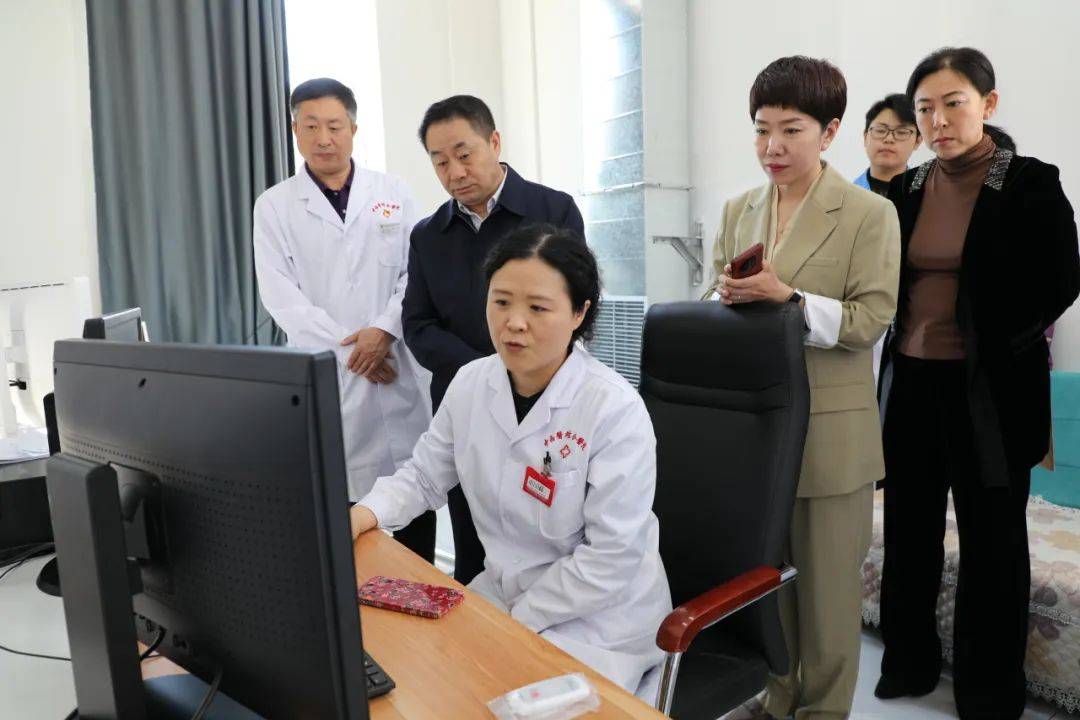 市卫健委党组书记 主任吴玉宝深入安达市医疗机构调研