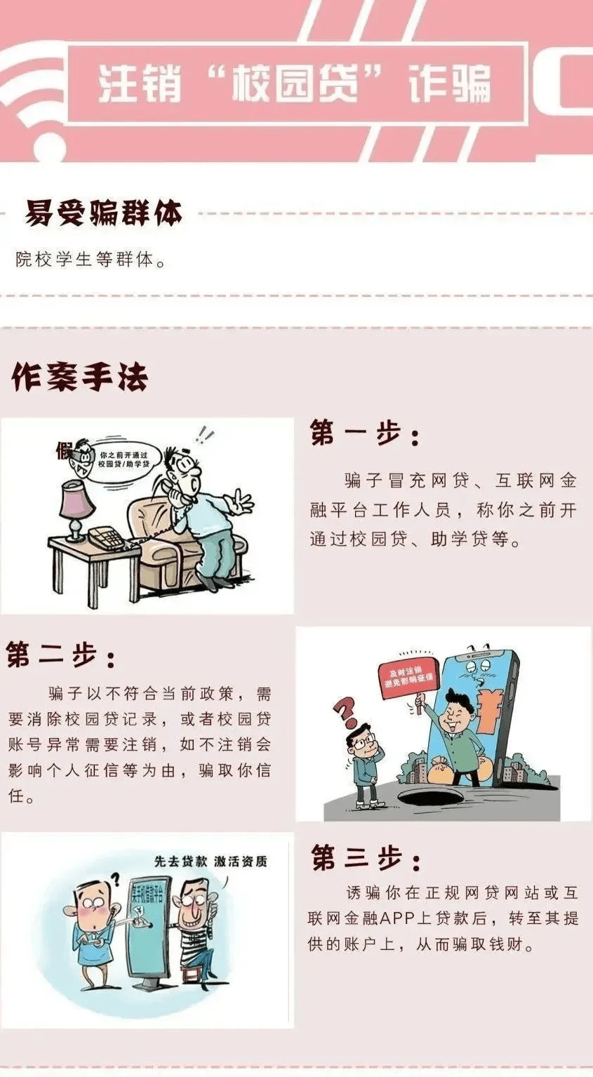 校园防诈骗宣传图片图片