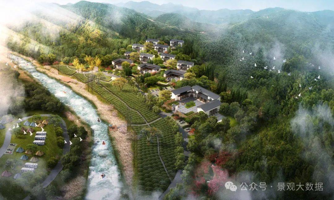 设计师真牛,ps做个"乡村鸟瞰图",收费5000!_景观_数据_feerz