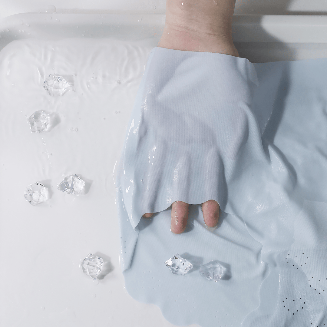 首先是面料升级.冰透感,舒适度又比去年,上了不止一个档次.