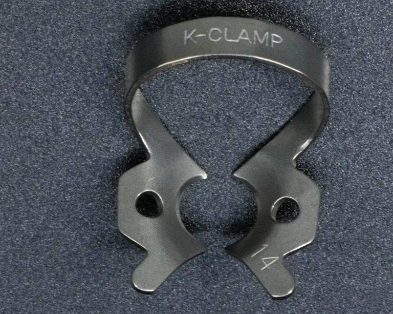 【低反光护眼 新兴天云灰哑光系列橡皮障夹高清图】临床用途大全