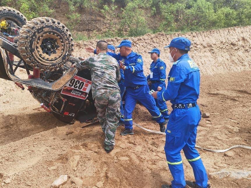 山西大宁蓝天救援队服务汽车越野文化季