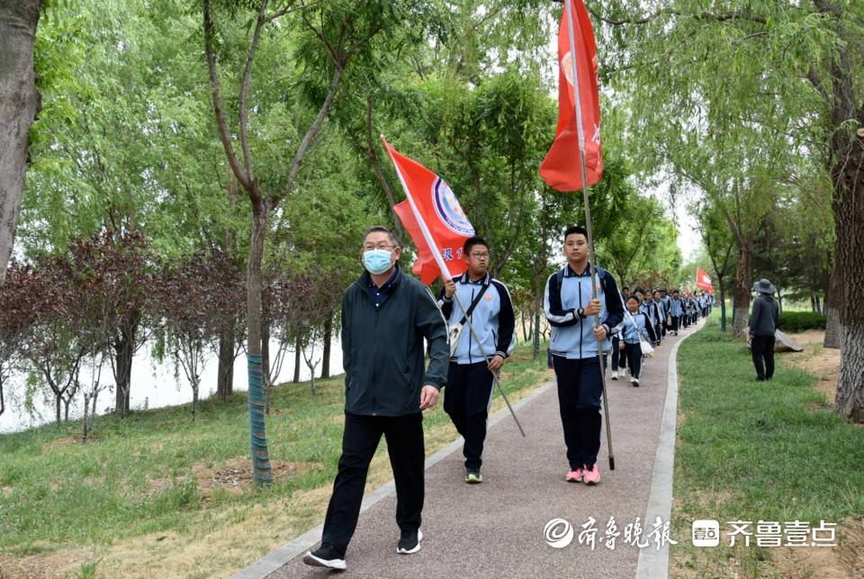泰安六中开展2024年汶河湿地研学暨励志远足活动