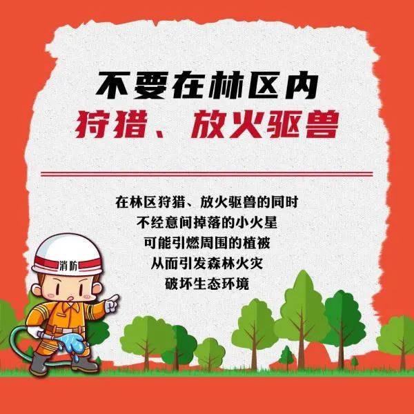 安全生产 | 谨防森林"上火"!这些森林防火常识请查收