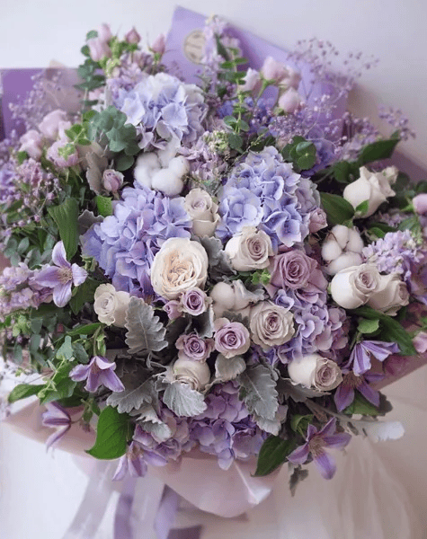 ins超美绣球花束!惊艳!