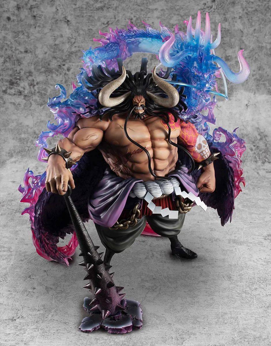 新品预定~ megahouse mh pop 海贼王 四皇 百兽凯多 手办再版