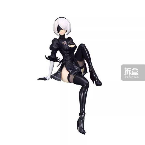 furyu 尼尔自动人形 寄叶二号b型 2b 泡面压组立式景品手办