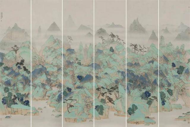 "湖山放怀——牛朝山水画作品展"在国家大剧院展出