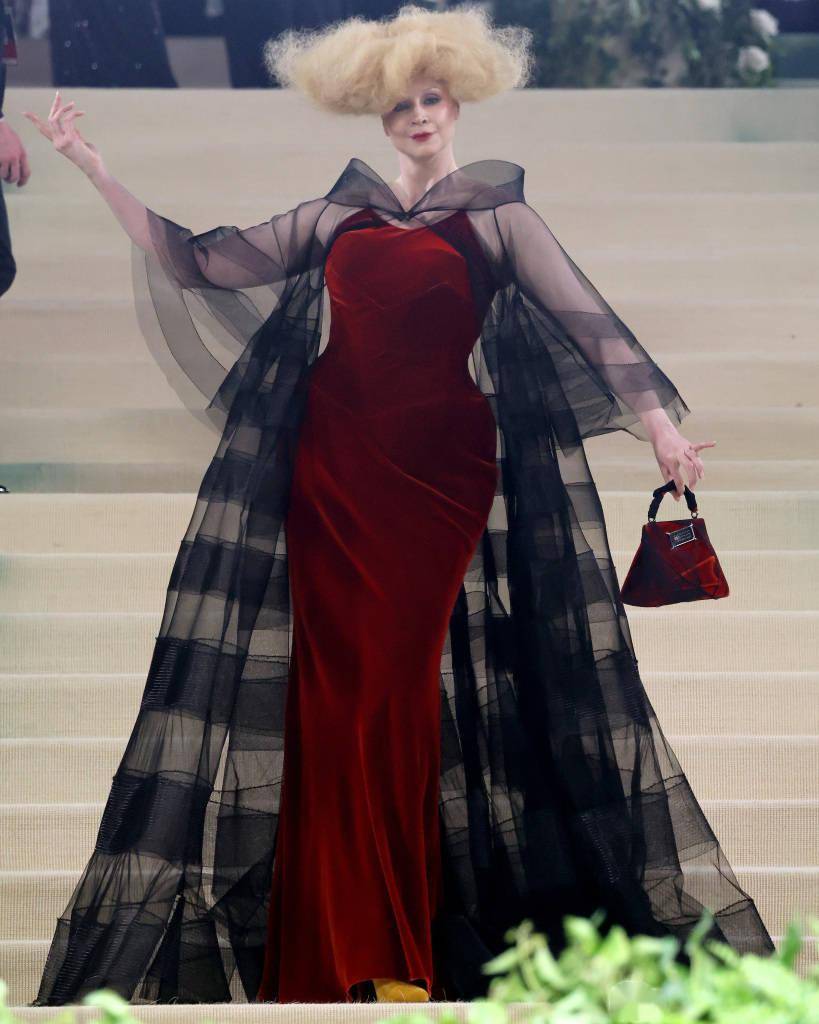 时光花园:2024metgala时尚庆典红毯夸张造型集锦