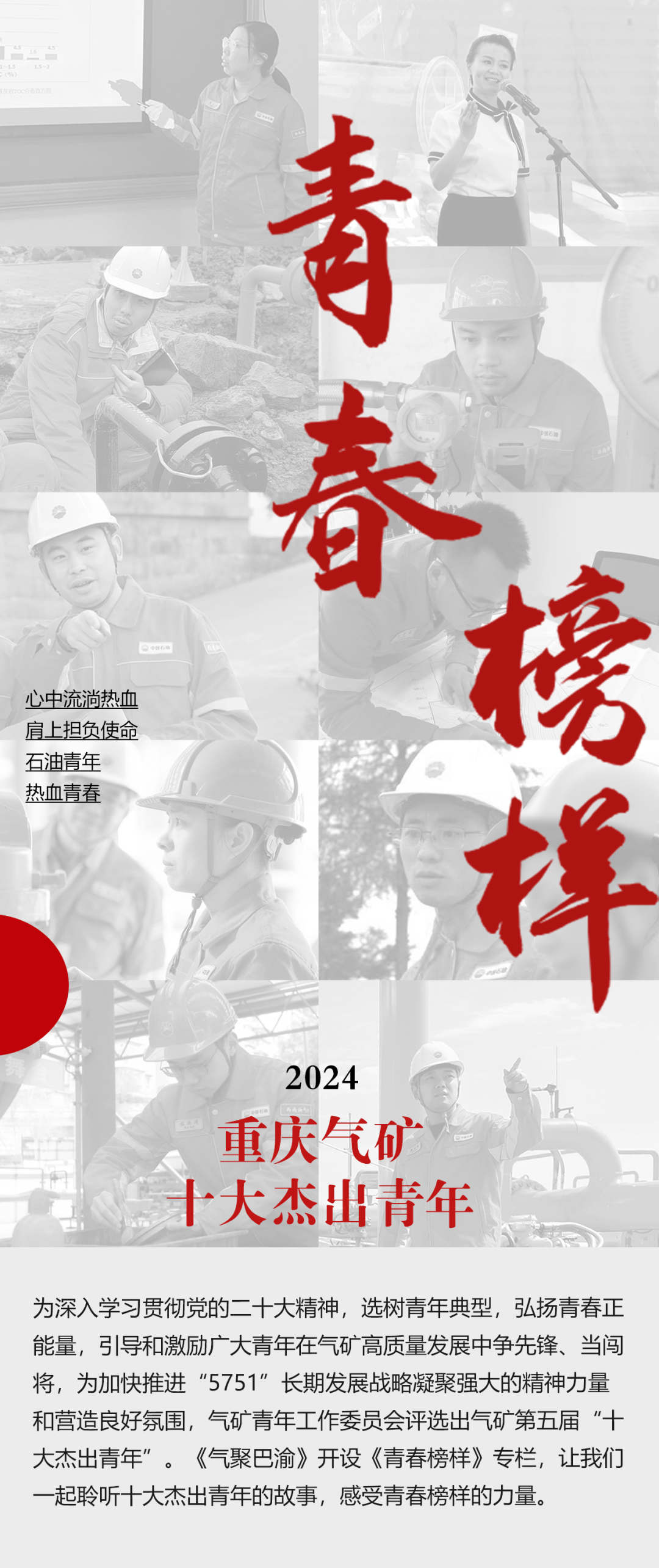 【青春榜样】重庆气矿第五届"十大杰出青年":刘伏俊