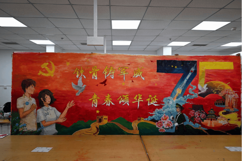 军训纪 | 色彩绘英雄,长卷颂军威