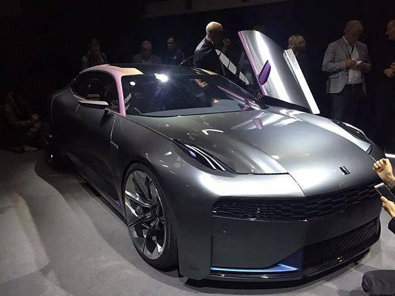 采用概念车设计 领克zero效果图前瞻!