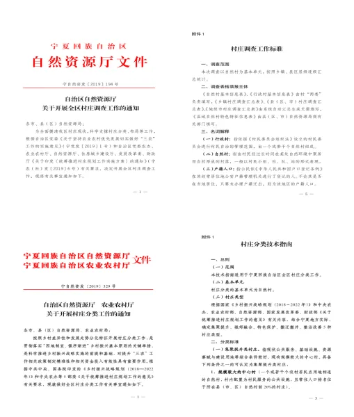 村庄规划 | 宁夏:锚定建设乡村全面振兴样板区目标