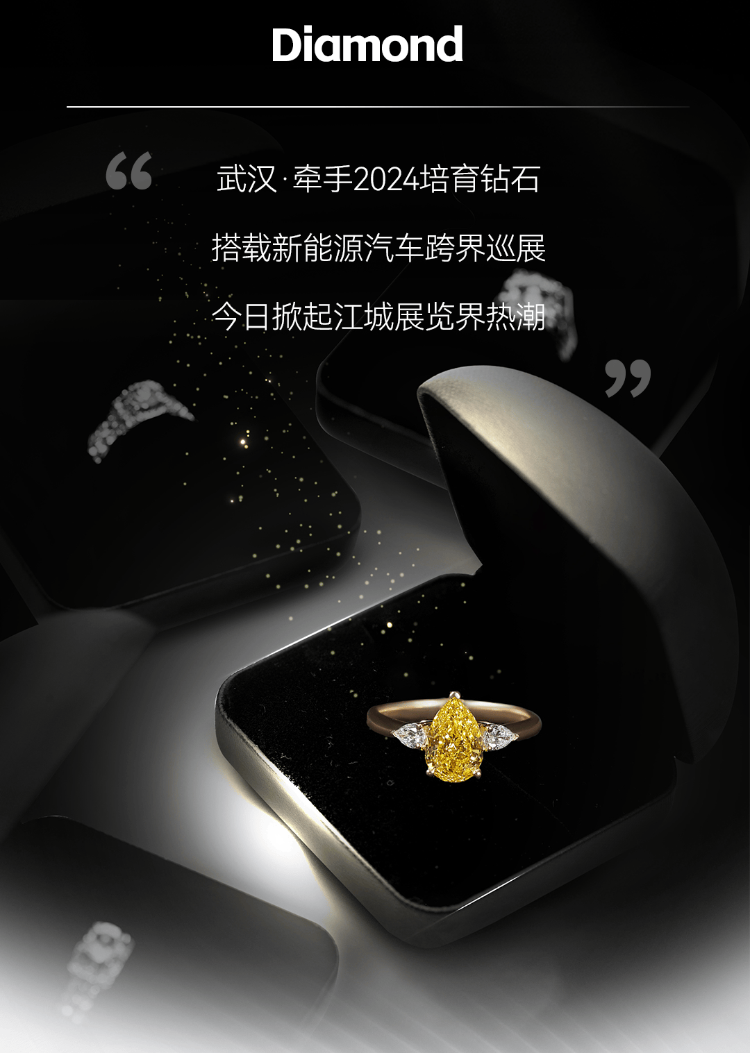 样样惊爆!今天,武汉这个钻石展览美出新高度!